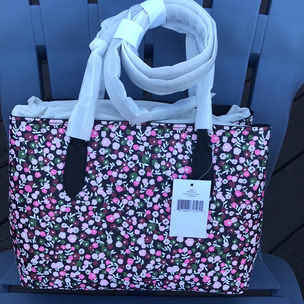NWT-Kate Spade ♠️ Floral Harper Park Satchel